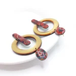 گوشواره سنتی هندسی